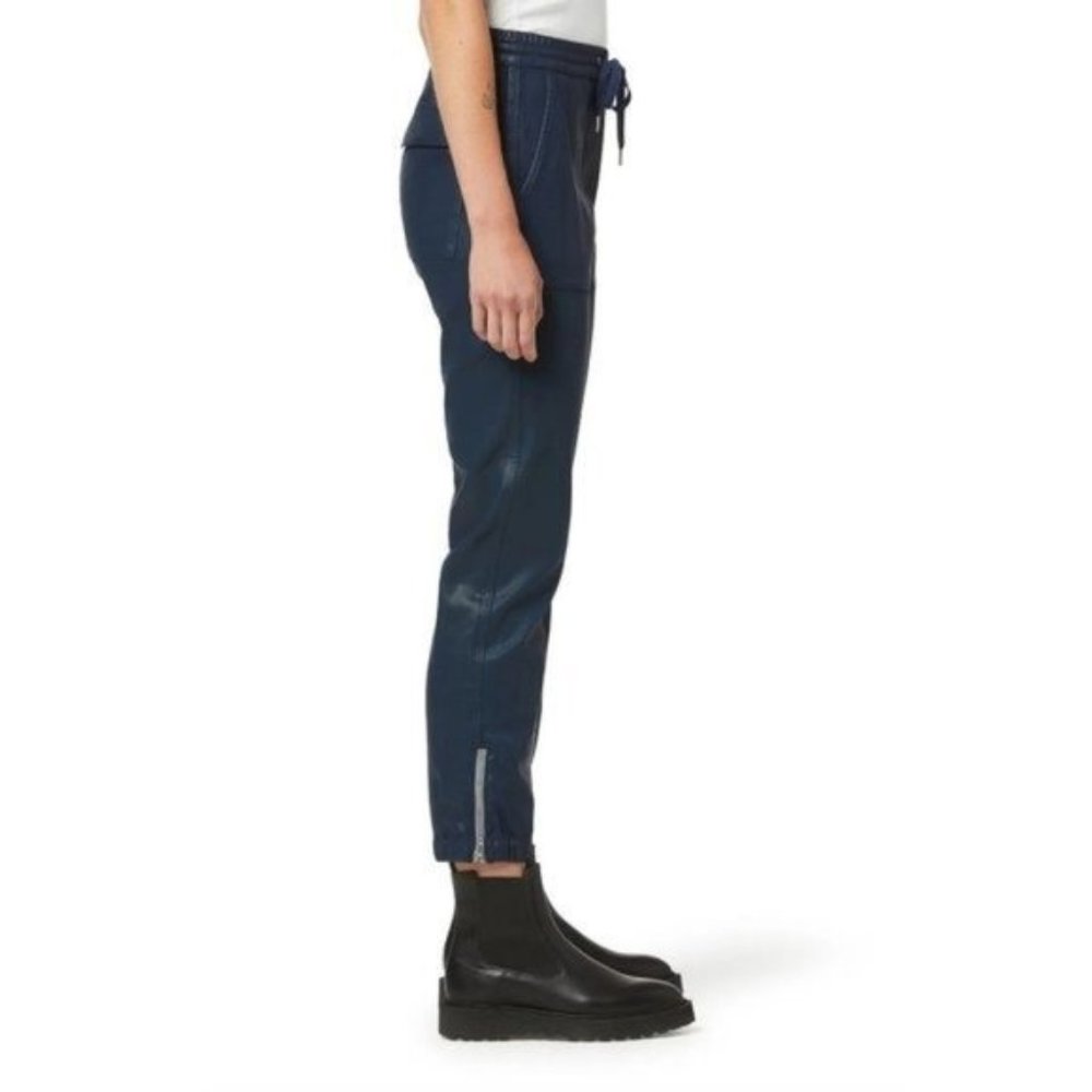 HUDSON JEANS Coated Utility Jogger Jeans in Pageant Blue Coate NWT - Picture 6 of 8